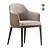 Marco Chair: Premium Upholstered Seating 3D model small image 1