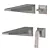 European Design Faucet Set 3D model small image 3