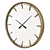 Elegant Gilded Wall Clock 3D model small image 4