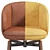 Modern Upholstered Chair Vuelta FD 3D model small image 2