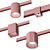 Centrsvet Brass Track Light Collection 3D model small image 2