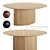 Sleek Monoplauto Round Table 3D model small image 5