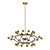 Elegant Stilnovo Chandelier Italy 1950 3D model small image 1