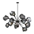 Radiant Starburst Oval Chandelier 3D model small image 1