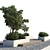 Urban Green Bench Collection & Landscape Furniture 3D model small image 3