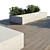 Urban Green Bench Collection & Landscape Furniture 3D model small image 4