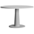 Sunset Marble Wood Lounge Table 3D model small image 4