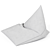 Kids' Ochre Beanbag Chair 3D model small image 3