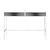 Osaka Black Brass Console Table 3D model small image 2