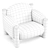 Sherpa Accent Chair by Lulu & Georgia 3D model small image 4