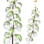 Hand-Painted Palm Bubble Chandelier. 3D model small image 2