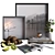  Geometric Decor Set 009 3D model small image 1