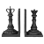 Modern Bookend 3D Model Max 3D model small image 4