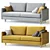 Slipson Sofa by Divan.ru 3D model small image 2