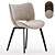 Elegant Poltrona Frau NICE Chair 3D model small image 1