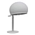 Sleek Candle Bino Table Lamp 3D model small image 2
