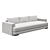 Luxury Rhone Sofa 3D Model 3D model small image 1