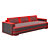 Luxury Rhone Sofa 3D Model 3D model small image 5