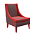 Outdoor Dembies Armchair 3D Model 3D model small image 5