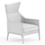  Elegance Birch Chair Caracole 3D model small image 2