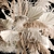 White Pampas Reed Hanging Decor 3D model small image 9