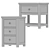Jules Verne Nightstand (Low) 3D model small image 6