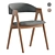 Modern Dublin Chair in Oak 3D model small image 1
