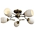 Elegant Arya Ceiling Lamp 3D model small image 1