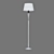 Olenna Bogates Floor Lamp White 3D model small image 2