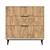 Levante White Bedside Cabinet & Vanity Set 3D model small image 4