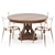  St. James Round Dining Table 3D model small image 1