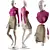 Fashion Mannequin Set '13 3D model small image 3