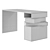 Rotatable Drawers Desk | EMPIL 3D model small image 3