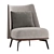 Modern HC28 DEBBIE Armchair Render 3D model small image 3