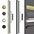 Eureka Furniture Handle Set - Various Sizes and Finishes 3D model small image 3