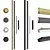 Eureka Furniture Handle Set - Various Sizes and Finishes 3D model small image 5