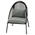 Contemporary Loie Lounge Chair 3D model small image 6
