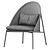 Contemporary Loie Lounge Chair 3D model small image 7