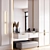 Sleek Modern Hallway Bench 3D model small image 2