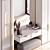 Sleek Modern Hallway Bench 3D model small image 4