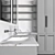 Classic Bathroom Furniture Set No.3 3D model small image 3