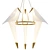 Origami Bird Chandelier 75246-22 3D model small image 1