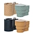 Parisian Elegance Toilet Set 3D model small image 4