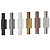 Sleek Chara Outdoor Wall Sconce 3D model small image 4