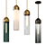 Modern Pendant Lamp ELSE Blue/White 3D model small image 1