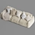 Italian Design Arflex Marenco Sofa 3D model small image 5