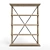 Castello 3-Shelf Storage Rack 3D model small image 2