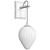 Modern Brixton Wall Sconce 3D model small image 2