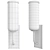 Modern Aeon Wall Sconce Suspension 3D model small image 2