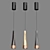 Modern Hermes Design Lamp 3D model small image 2